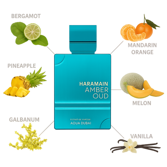 AL HARAMAIN AMBER OUD AQUA DUBAI 75 ml