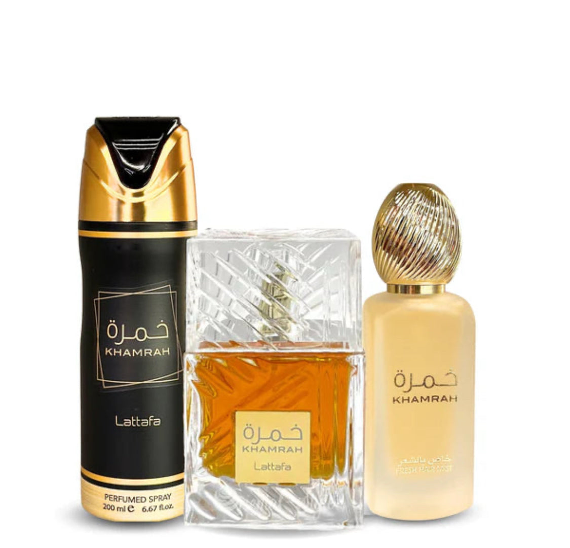 KHAMRA SET PERFUME HAIR MIST & BODY SPRAY