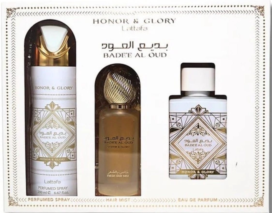 HONOR & GLORY BADEE AL OUD SET DE LATTAFA